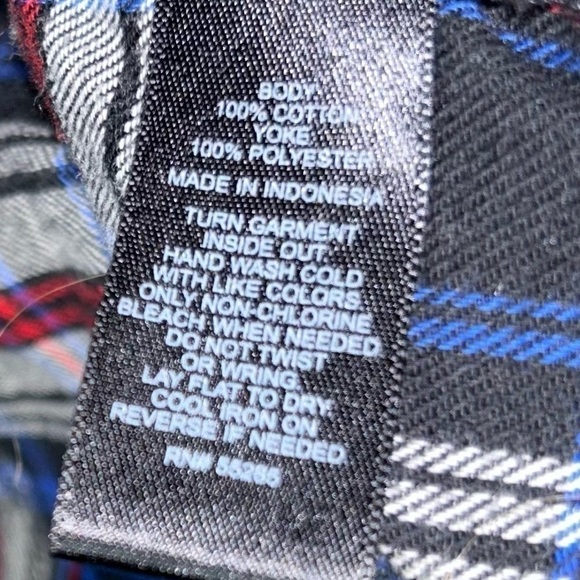 Express Shirt Western Boyfriend Flannel Plaid Sequin Button Down Long Sleeve Top - Picture 9 of 14